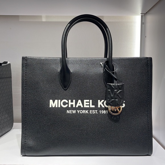 Michael Kors Handbags - Michael Kors Medium Mirella 35S2G7ZT7L Tote Bag In Black
